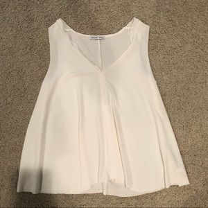 Flowy white Zara top